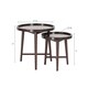 preview thumbnail 5 of 3, Madison Park Intersect Ebony Nesting Tables (Set of 2)