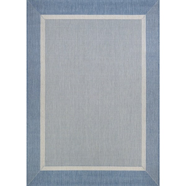 Couristan Recife Stria Texture/Champagne-Blue Indoor/Outdoor Rug - 3 ... Couristan Recife Stria Texture/Champagne-Blue Indoor/Outdoor Rug - 3 ...