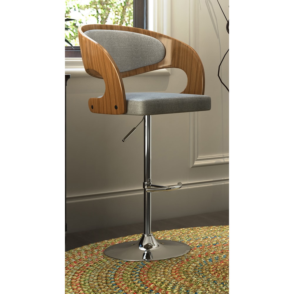 Carson Carrington Visby Adjustable Barstool with Swivel