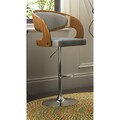 Shop Pino Mid Century Modern Adjustable Barstool With Swivel Free