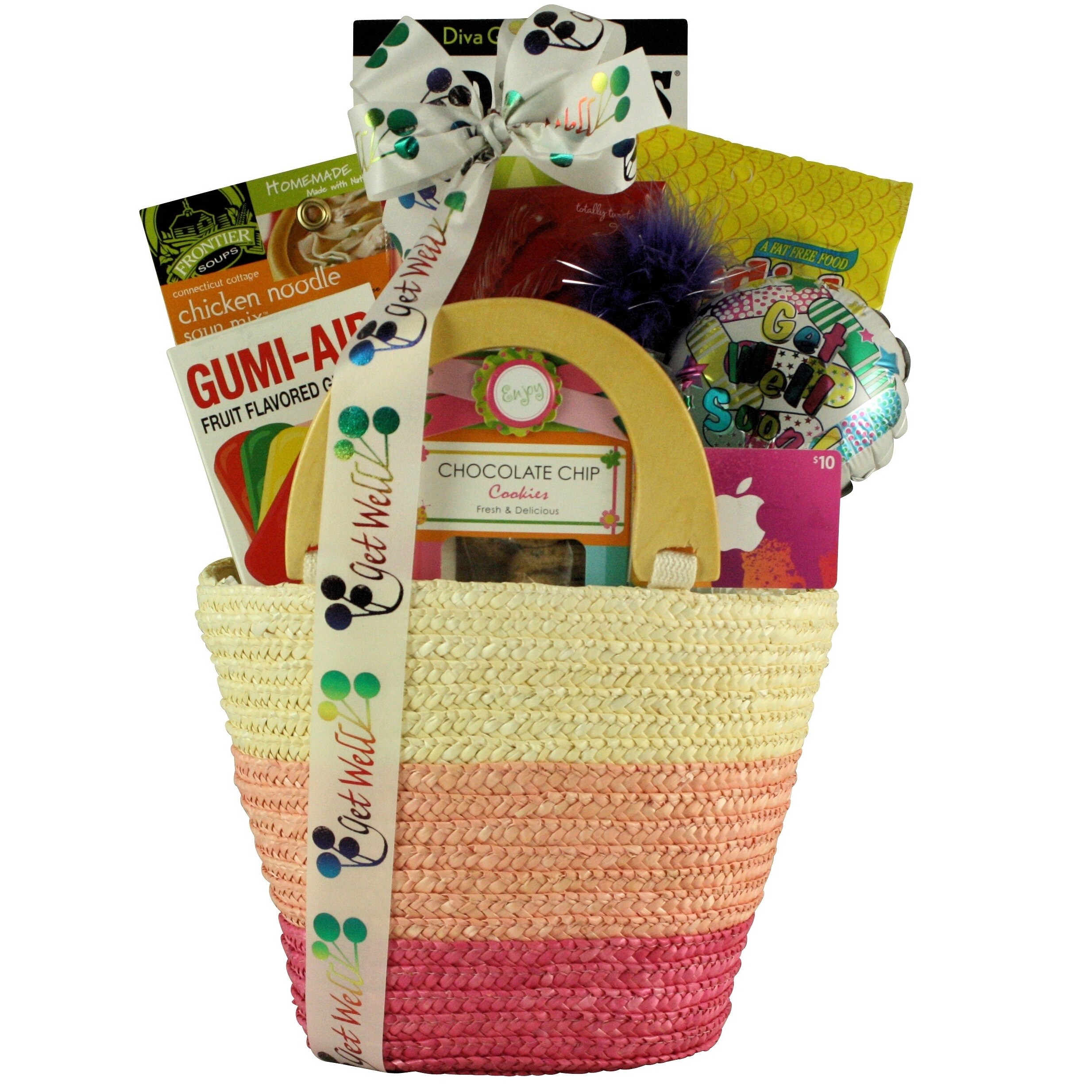 get well basket for little girl