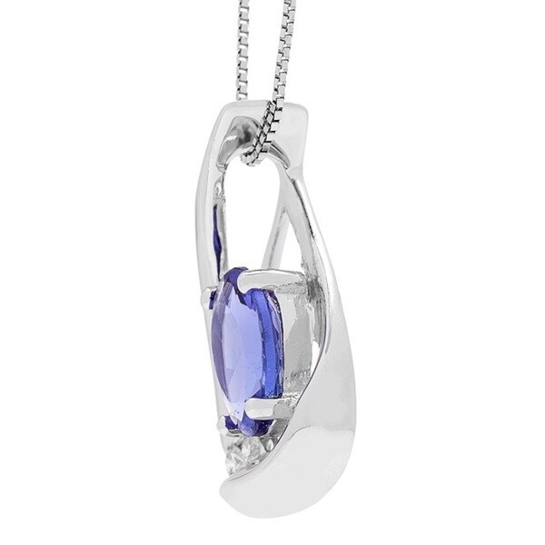 silver tanzanite