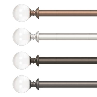 Buy Single Rod Copper Finish Curtain Rods Hardware Online At