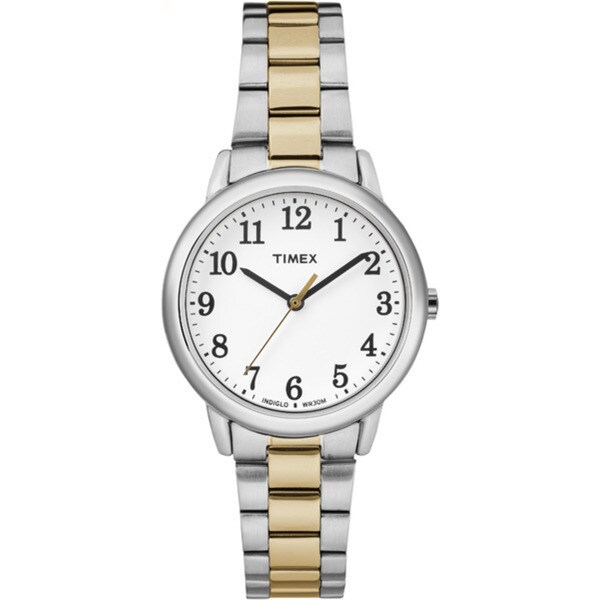 timex two tone women's watch