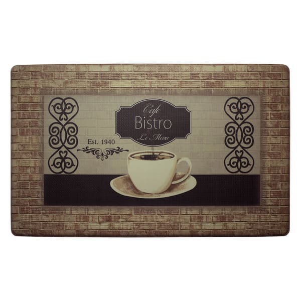 Brown Chef Gel Kitchen Mat