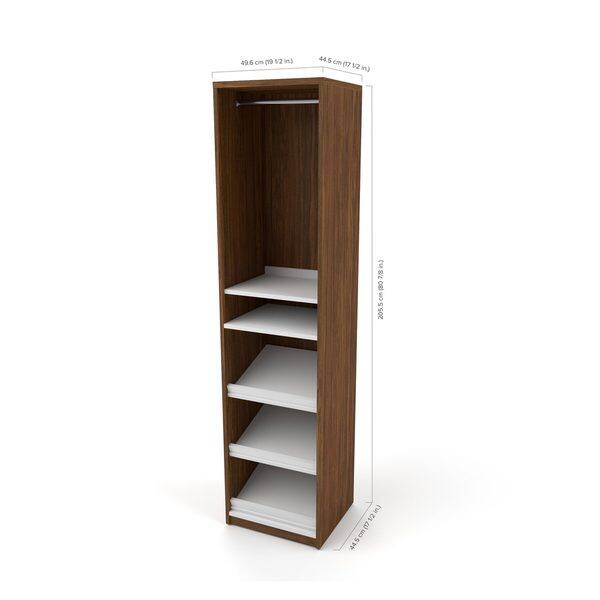 Cielo by Bestar Classic Corner Walk-In Closet - Bed Bath & Beyond ...