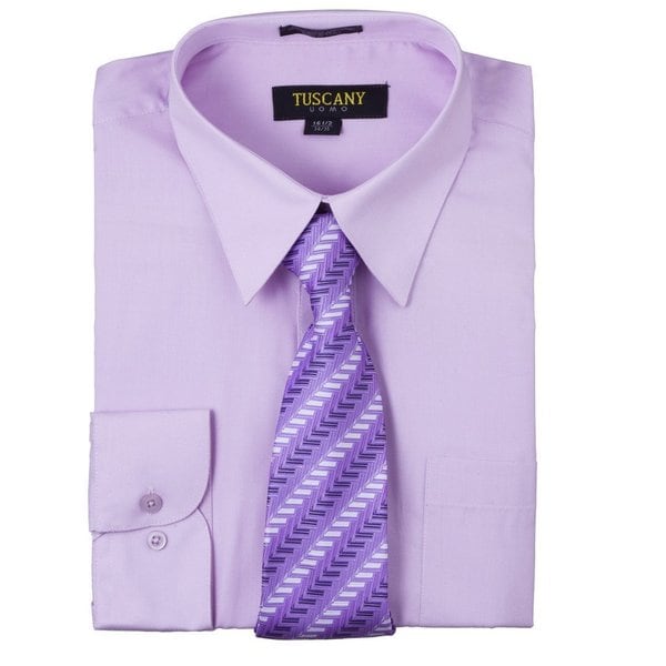 lilac dress shirt