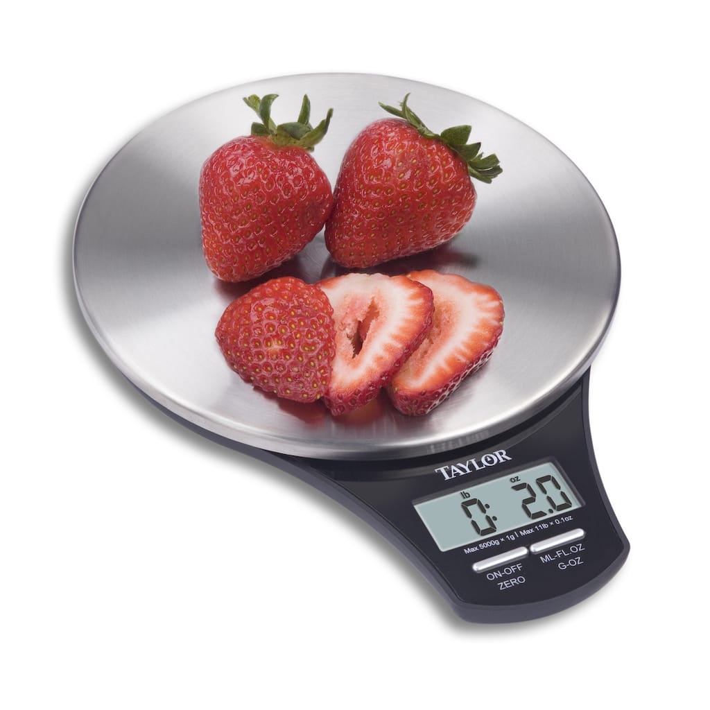 Taylor Precision Stainless Steel Digital Kitchen Scale