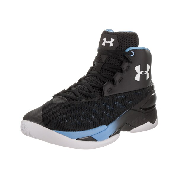 Shop Under Armour Men's Longshot Black Synthetic Leather Basketball ...