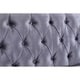 preview thumbnail 6 of 5, Chic Home Berry Velvet Round Acrylic Feet Sofa, Grey