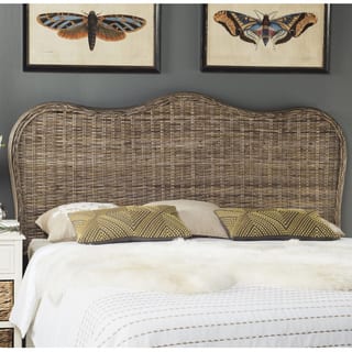 Wicker Rattan Headboards Online At Our Best Safavieh Imelda Grey Headboard Queen