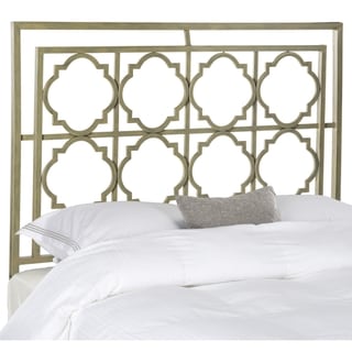 SAFAVIEH Silva Metal Silver French Queen Headboard - On Sale - Bed Bath ...