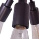 preview thumbnail 4 of 3, Juvan Antique Bronze Edison Bulbs 8-light Ceiling Light