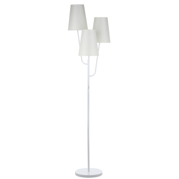 Safavieh Lighting 67-inch Triple Astro White Floor Lamp