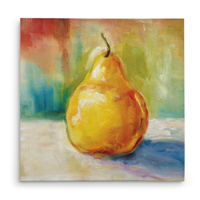 Wexford Home F Rosenstiels Widow & Son 'Fresh Pear' Premium Gallery Wrapped Canvas