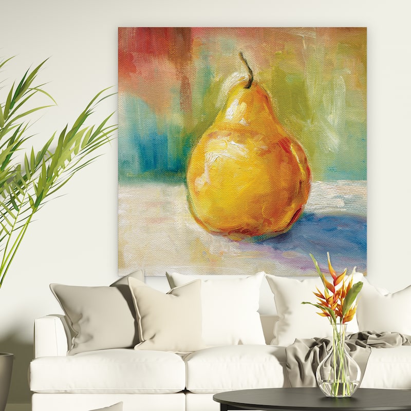 Wexford Home F Rosenstiels Widow & Son 'Fresh Pear' Premium Gallery Wrapped Canvas