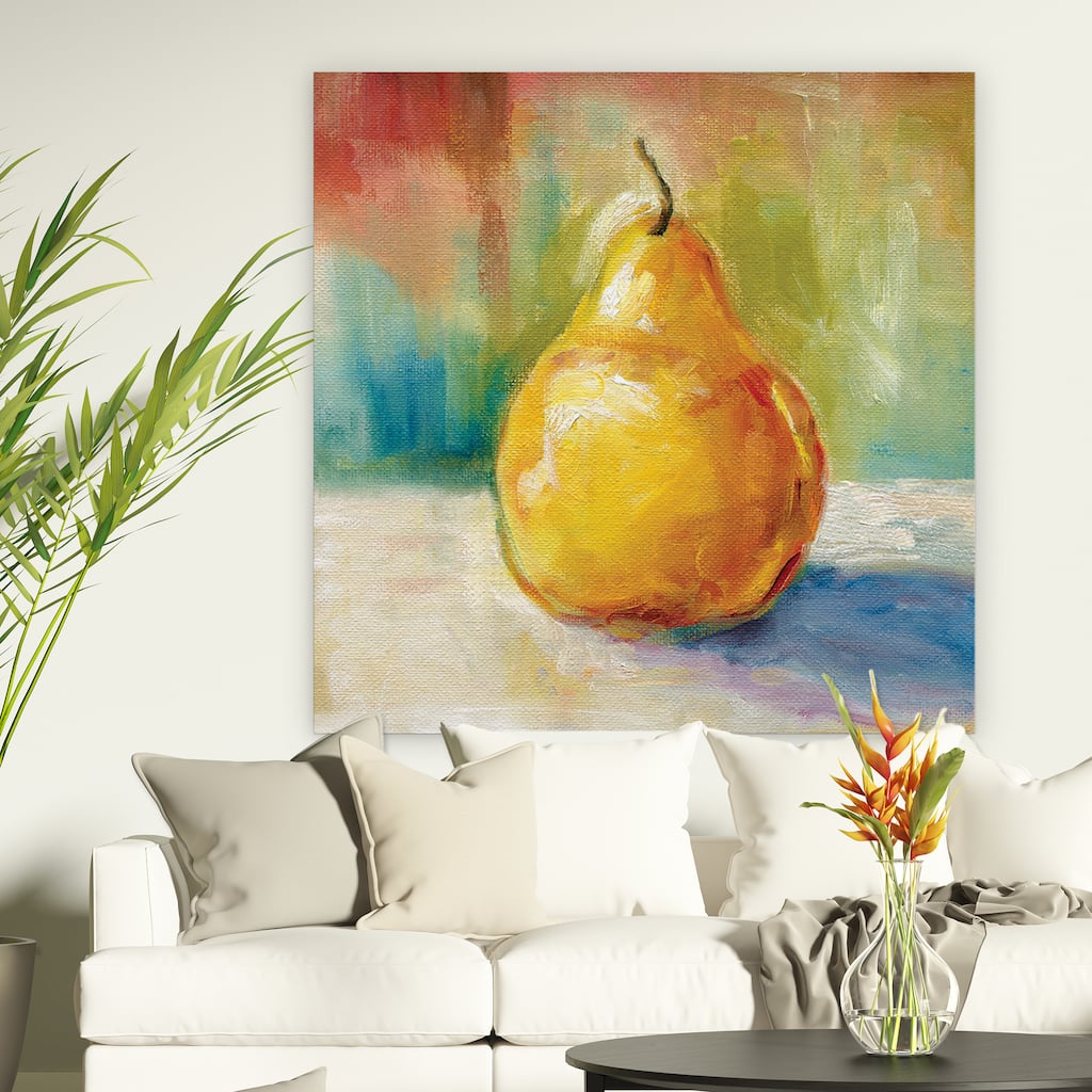 Wexford Home F Rosenstiels Widow & Son 'Fresh Pear' Premium Gallery Wrapped Canvas