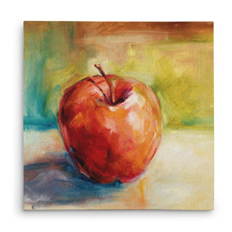 Wexford Home 'Fresh Apple' Premium Gallery Wrapped Canvas Art