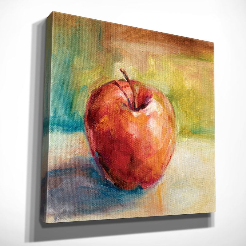 Wexford Home 'Fresh Apple' Premium Gallery Wrapped Canvas Art