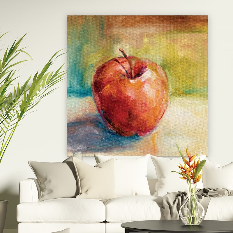 Wexford Home 'Fresh Apple' Premium Gallery Wrapped Canvas Art