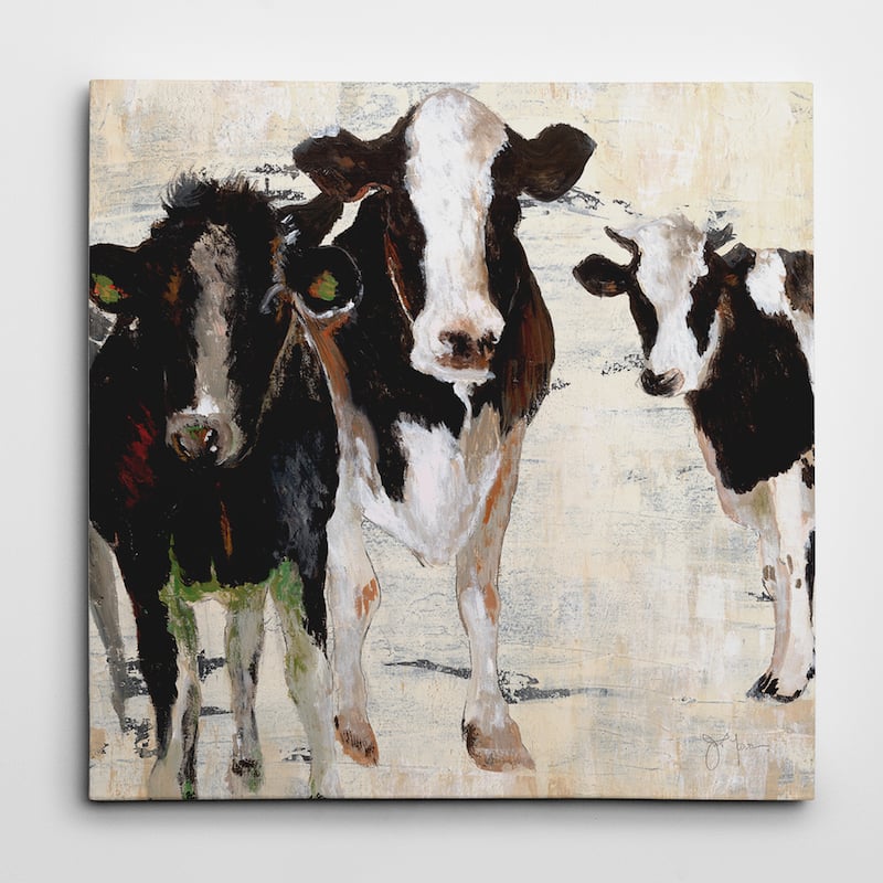 'Hangin' Out' Premium Gallery Wrapped Canvas Art