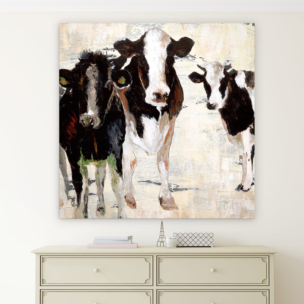 'Hangin' Out' Premium Gallery Wrapped Canvas Art