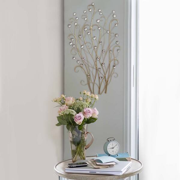 Shop Stratton Home Decor Goldtone Tree Branch Wall Decor