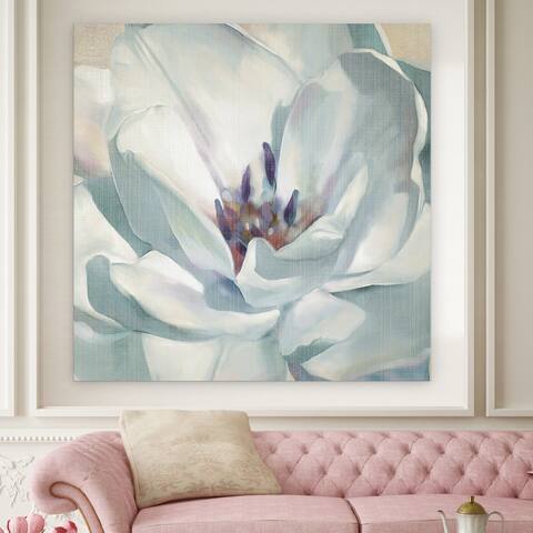 'Iridescent Bloom II' Canvas Premium Gallery-wrapped Wall Art