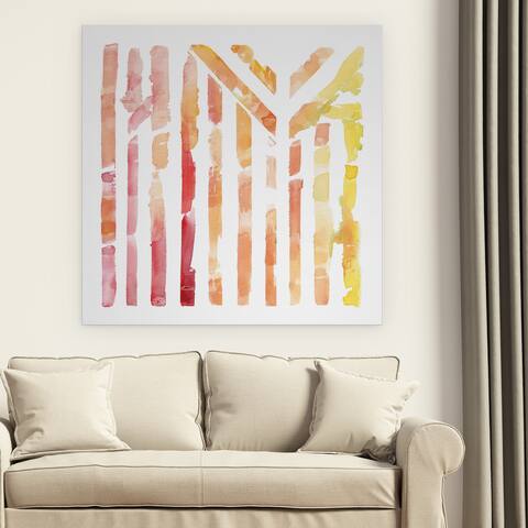 Wexford Home 'Linear Kaleidoscope IV' Premium Gallery -wrapped Canvas (4 Sizes Available)