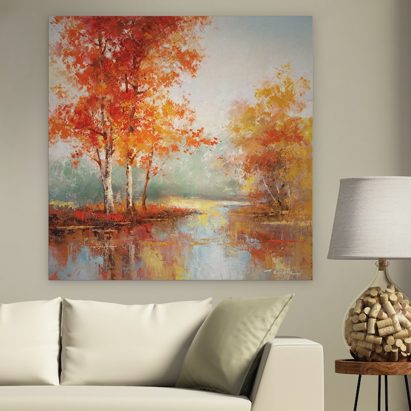Wexford Home 'Autumn's Grace I' Premium Gallery Wrapped Canvas