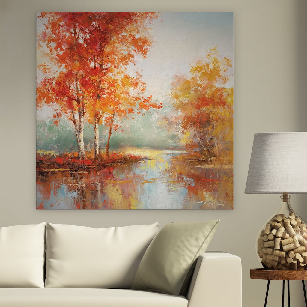 Wexford Home 'Autumn's Grace I' Premium Gallery Wrapped Canvas