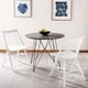 preview thumbnail 3 of 11, SAFAVIEH Dining 19-inch Wren White Spindle Dining Chair (Set of 2) - 21" x 21.9" x 33.7"