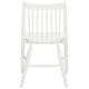 preview thumbnail 9 of 11, SAFAVIEH Dining 19-inch Wren White Spindle Dining Chair (Set of 2) - 21" x 21.9" x 33.7"