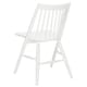 preview thumbnail 10 of 11, SAFAVIEH Dining 19-inch Wren White Spindle Dining Chair (Set of 2) - 21" x 21.9" x 33.7"