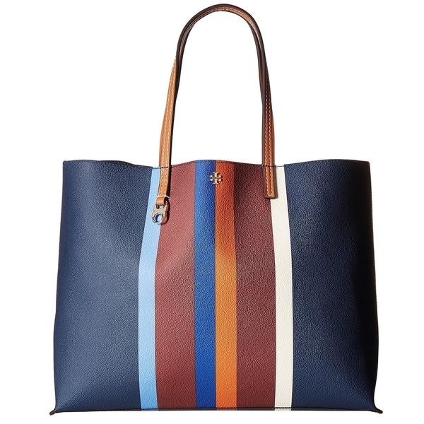 tory burch multi stripe bag