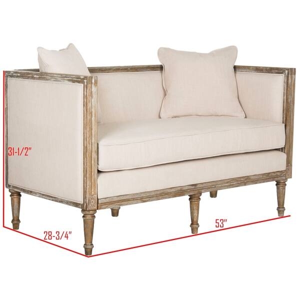 Safavieh Leandra Beige Rustic Oak French Country Rustic Oak French Country