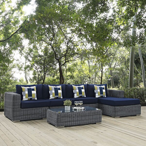 sunbrella sectional sale