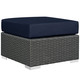 preview thumbnail 6 of 21, Sojourn 3-piece Outdoor Patio Sunbrella Sectional Set