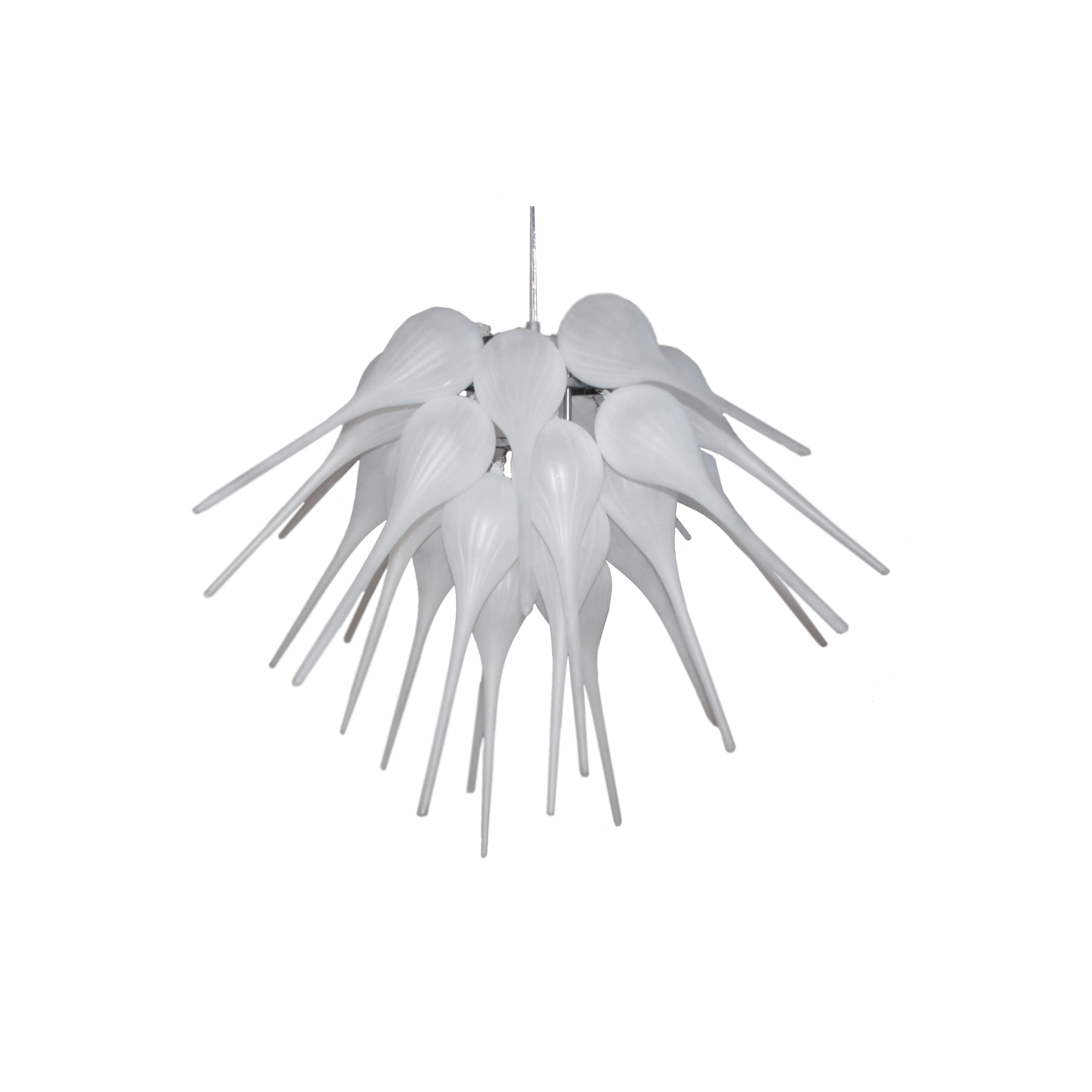 Sarve Glass Chandelier (Red - Glam/Rustic/Casual) - Chandeliers For Bedrooms by Overstock.com