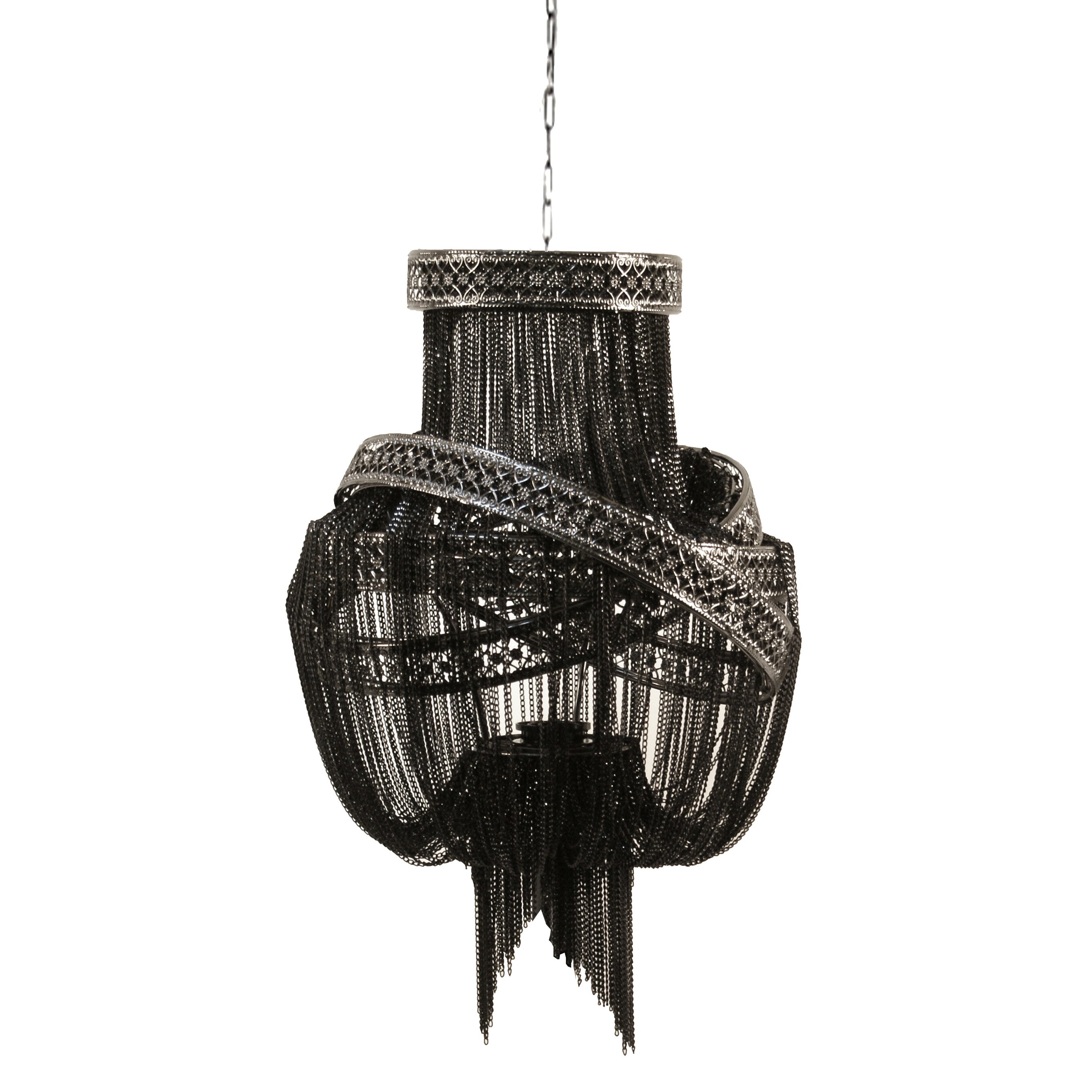 Clara Chandelier (Black) - Chandeliers For Bedrooms by Overstock.com