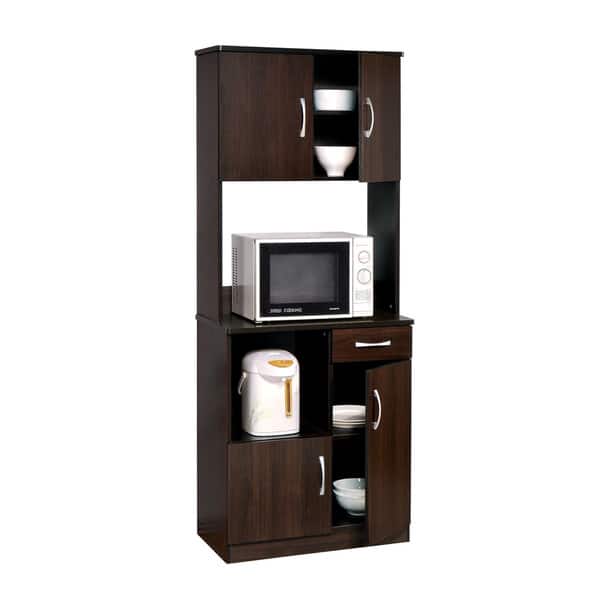 Shop Acme Furniture Quintus Kitchen Cabinet Espresso Overstock