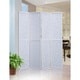 preview thumbnail 8 of 16, Roundhill Furniture Giyano 4-panel Screen Room Divider