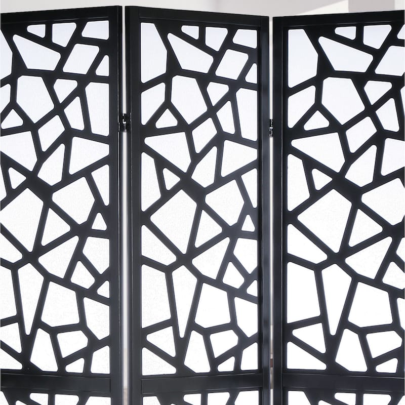 Roundhill Furniture Giyano 4-panel Screen Room Divider