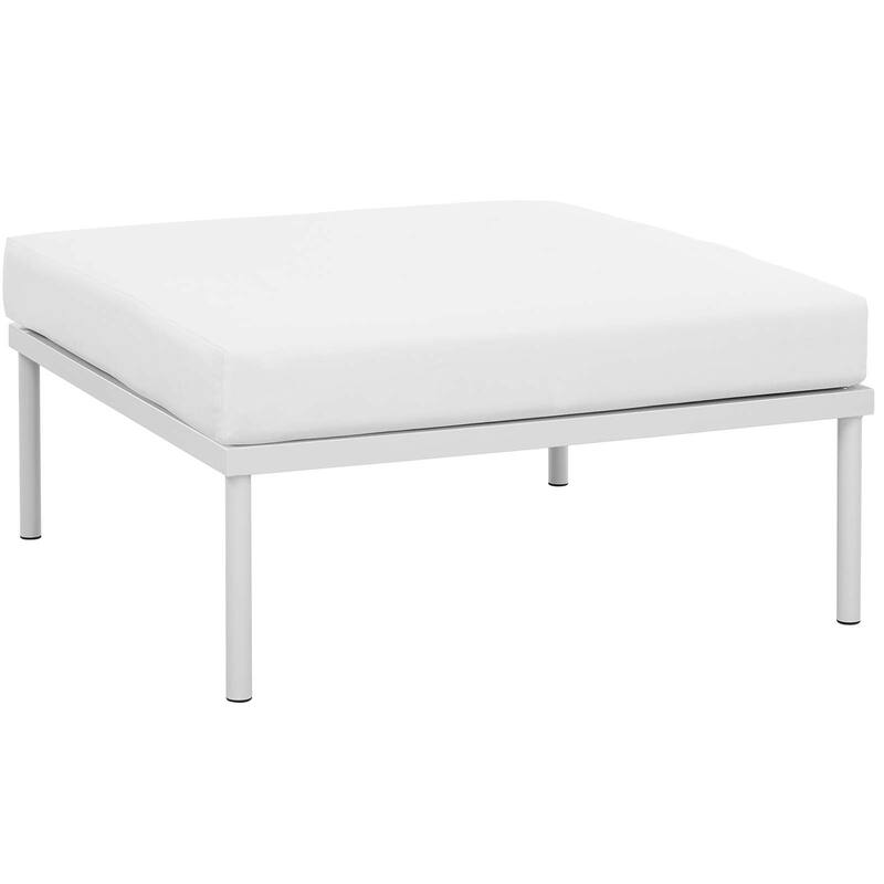 Harmony 8-piece Outdoor Patio Aluminum Sectional Sofa Set