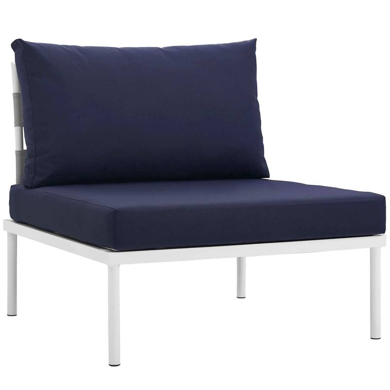 Harmony 8-piece Outdoor Patio Aluminum Sectional Sofa Set