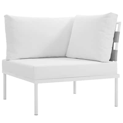 Harmony 8-piece Outdoor Patio Aluminum Sectional Sofa Set