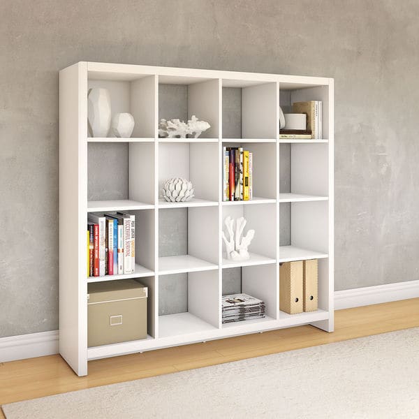 Kathy Ireland Office New York Skyline 16 Cube Room Divider Kathy Ireland Office New York Skyline 16 Cube Room Divider Bookcase