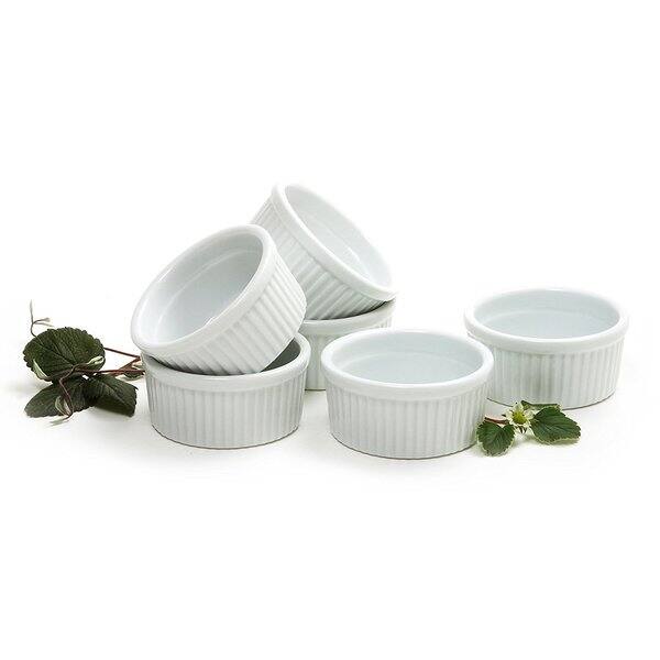 Norpro 4ounce White Porcelain Ramekins (Set of 6) Bed Bath & Beyond