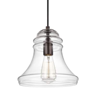Doyle One Light Transitional Mini-Pendant in Oil Rubbed Bronze
