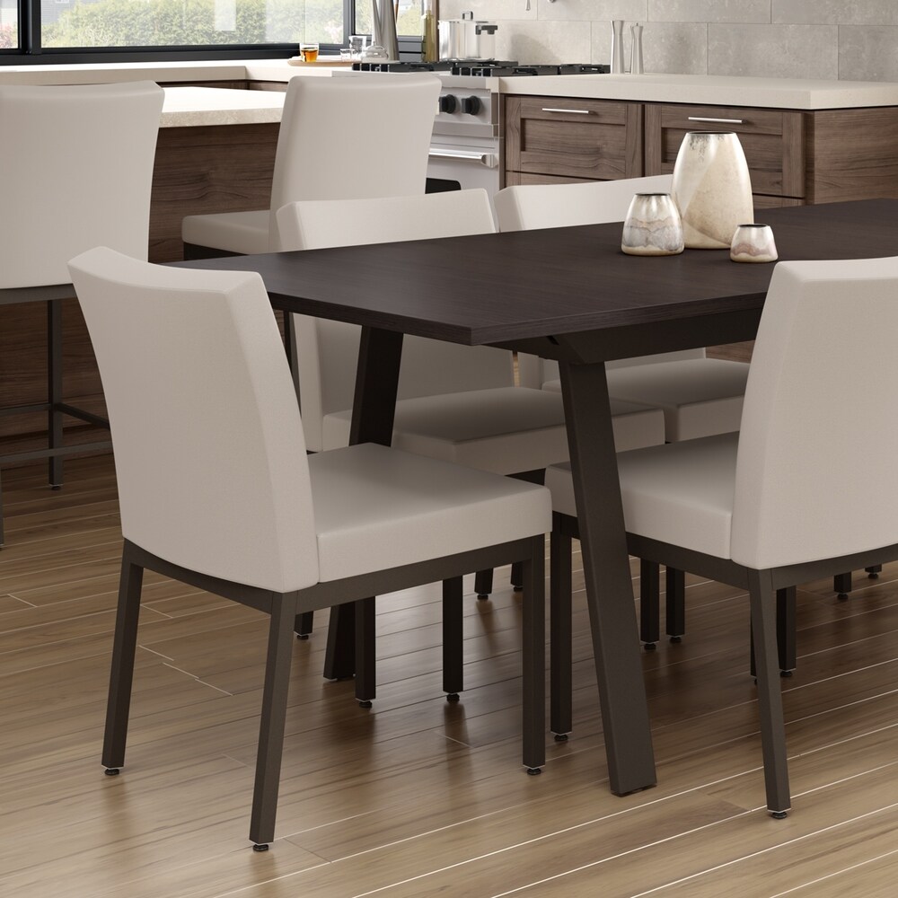 Amisco Drift Extendable Table and Perry Chairs Dining Set